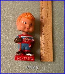 Montreal Canadians Vintage Bobblehead Mini Hockey Nodder 1962
