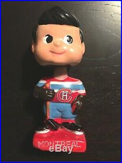 Montreal Canadiens Bobble Head Nodder Doll VINTAGE 1970's