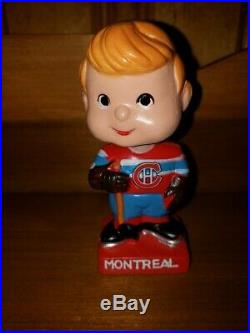 Montreal Canadiens Vintage Bobble Head/Bobbing Head/Nodder/ Miniature Near Mint