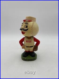 Mr. Redlegs Cincinnati Reds baseball mascot bobblehead Vintage 1962
