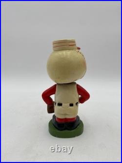 Mr. Redlegs Cincinnati Reds baseball mascot bobblehead Vintage 1962