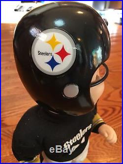 NFL Official Pittsburgh Steelers Bobble Head VNTG 2000 Football Fans Collectible