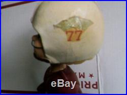 NICE Vintage Very RARE AFL 1960's Boston Patriots Bobblehead Nodder