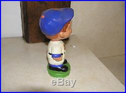 NY New York Mets Bobblehead Vintage Green Base Ball Glove Hair nice condition