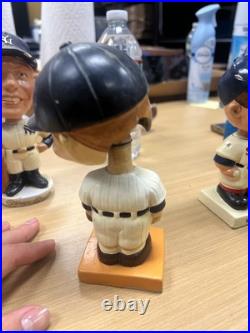 NY Yankees MLB 1960 Vintage Bobblehead Extremely Scarce Color Base Nodder Head D NY Yankees MLB 1960 Vintage Bobblehead Extremely Scarce Color Base Nodder Head D