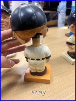 NY Yankees MLB 1960 Vintage Bobblehead Extremely Scarce Color Base Nodder Head D NY Yankees MLB 1960 Vintage Bobblehead Extremely Scarce Color Base Nodder Head D