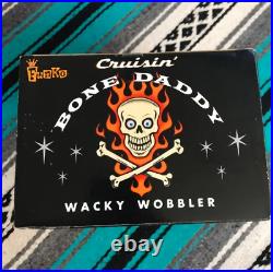New Funko Bone Daddy Bobble-car Wacky Wobbler Bobble Head Vintage Very Rare