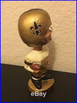 New Orleans SAINTS Vintage 60's Bobblehead. NFL. Nodder
