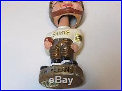 New Orleans Saints RARE vintage bobblehead nodder NFL Sports specialties Japan