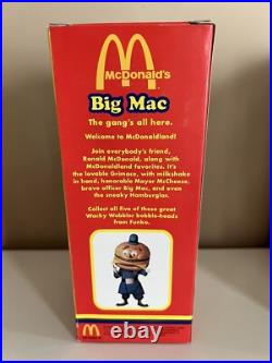 New RARE Vintage Funko WACKY WOBBLER Bobble Set GRIMACE McCHEESE HAMBURGLAR McD New RARE Vintage Funko WACKY WOBBLER Bobble Set GRIMACE McCHEESE HAMBURGLAR McD