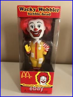 New RARE Vintage Funko WACKY WOBBLER Bobble Set GRIMACE McCHEESE HAMBURGLAR McD New RARE Vintage Funko WACKY WOBBLER Bobble Set GRIMACE McCHEESE HAMBURGLAR McD