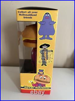 New RARE Vintage Funko WACKY WOBBLER Bobble Set GRIMACE McCHEESE HAMBURGLAR McD New RARE Vintage Funko WACKY WOBBLER Bobble Set GRIMACE McCHEESE HAMBURGLAR McD