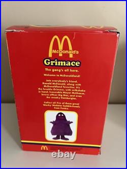 New RARE Vintage Funko WACKY WOBBLER Bobble Set GRIMACE McCHEESE HAMBURGLAR McD New RARE Vintage Funko WACKY WOBBLER Bobble Set GRIMACE McCHEESE HAMBURGLAR McD