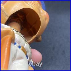 New York Mets Vintage 1960's Round Brown Base Nodder/ Bobblehead Hong Kong