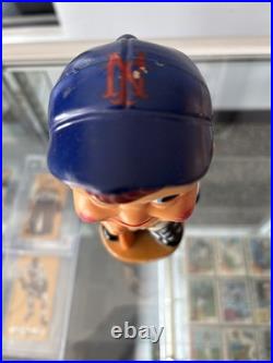 New York Mets Vintage Bobblehead Nodder Rare Plastic