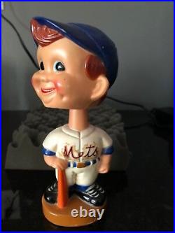 New York Mets Vintage Bobblehead Nodder Rare Plastic 11/13