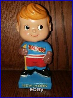 New York Rangers Vintage Bobble Head/Bobbing Head/Nodder/ Standard Size NearMint
