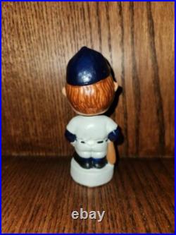 New York Yankee Mini Moon Face Baseball Nodder Bobblehead ORIGINAL Mint Vintage