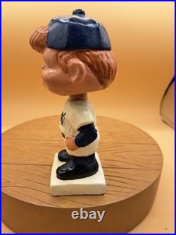 New York Yankees 1960's VINTAGE Nodder Bobblehead Japan Square Base