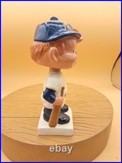 New York Yankees 1960's VINTAGE Nodder Bobblehead Japan Square Base