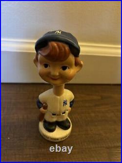 New York Yankees 1960s MLB Baseball Vintage Nodder Bobblehead Rare! Please Read