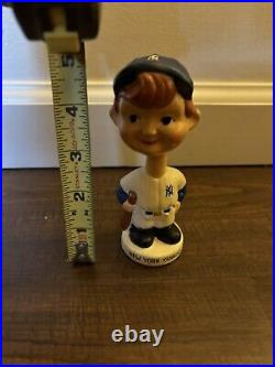 New York Yankees 1960s MLB Baseball Vintage Nodder Bobblehead Rare! Please Read