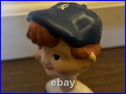 New York Yankees 1960s MLB Baseball Vintage Nodder Bobblehead Rare! Please Read