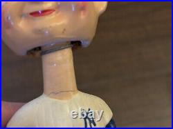 New York Yankees 1960s MLB Baseball Vintage Nodder Bobblehead Rare! Please Read