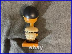 New York Yankees Bobblehead Nodder Vintage 1960's Japan Orange Base