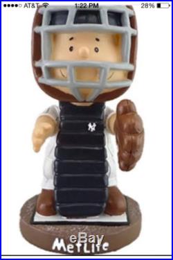 New York Yankees Peanuts Bobblehead SCHROEDER CATCHER SGA 2015 9/9/15