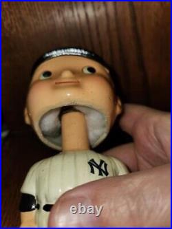 New York Yankees Square Base Baseball Nodder Bobble Head Vintage Mint 1960 New York Yankees Square Base Baseball Nodder Bobble Head Vintage Mint 1960