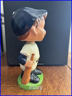 New York Yankees Vintage 1960's Round Base Nodder Bobblehead VG+