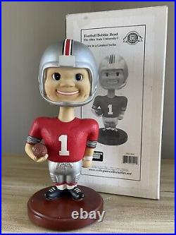OHIO STATE BUCKEYES Memory Company Vintage Football Player Bobblehead NIB