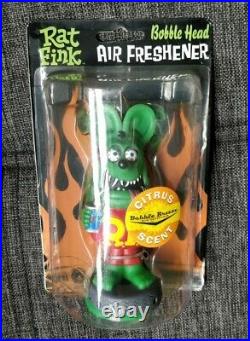 Official Funko Rat Fink Vintage Air Freshener Bobble Head Figure Ed Roth Big Dad