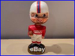 Old Vtg 1967 NFL BOSTON PATRIOTS Player Bobblehead Nodder Made In Japan