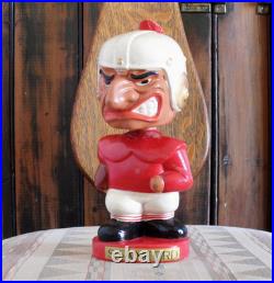 Orig. /Beyond Rare! 1961-68 Stanford Indians MASCOT HEAD Vintage Bobble Head