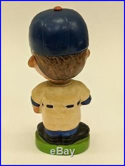 Original VTG 1960s Green Base New York Mets MLB Baseball Nodder Bobble Head