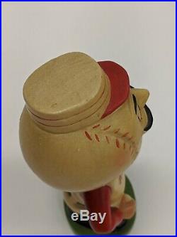 Original VTG 1962 Cincinnati Reds MLB Baseball Bobble Head Nodder Japan
