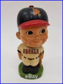 Original VTG 1962 Green Base Los Angeles Angels MLB Baseball Nodder Bobble Head
