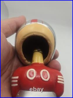 Original Vintage 1960s 49ers Bobblehead Nodder Red Square Base NFL Gem Mint Box