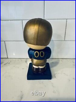 Original Vintage 1960s Notre Dame Fighting Irish Nodder Bobblehead Square Base