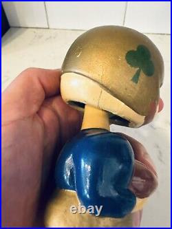 Original Vintage 1960s Notre Dame Fighting Irish Nodder Bobblehead Square Base