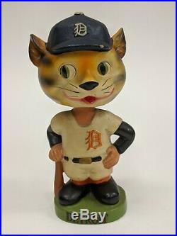 Original Vintage 1962 Detroit Tigers MLB Baseball Bobble Head Nodder Japan