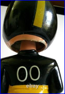Original Vintage 1967 Pittsburgh Steelers Gold Base Bobblehead Nodder Japan