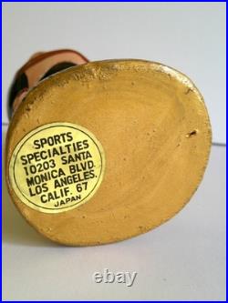 Original Vintage 1967 Pittsburgh Steelers Gold Base Bobblehead Nodder Japan