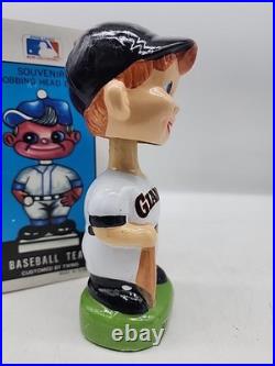 Original Vintage San Francisco Giants Bobblehead With Box Nodder Mascot