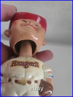 Original Vintage Sports Specialties MLB TEXAS RANGERS Bobble Head Nodder JAPAN