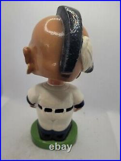 Original and vintage 1963-65 Milwaukee Braves green base Bobblehead nodder doll