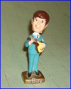 PAUL McCARTNEY THE BEATLES Vintage BOBBLE HEAD Musical Memorabilia 1964