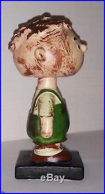 Pig Pen NODDER BOBBLE HEAD vintage FIGURE PEANUTS GANG COMIC 1960's nice doll